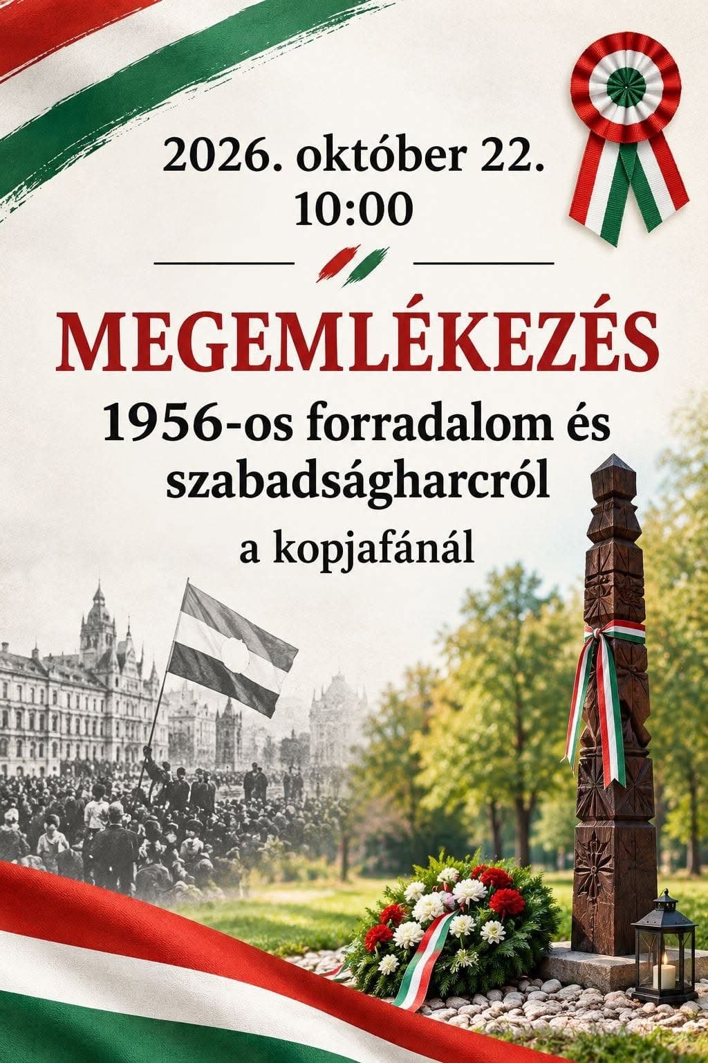 Győrújbarát idén is méltóképpen emlékezik az 1956-os forradalom hőseire