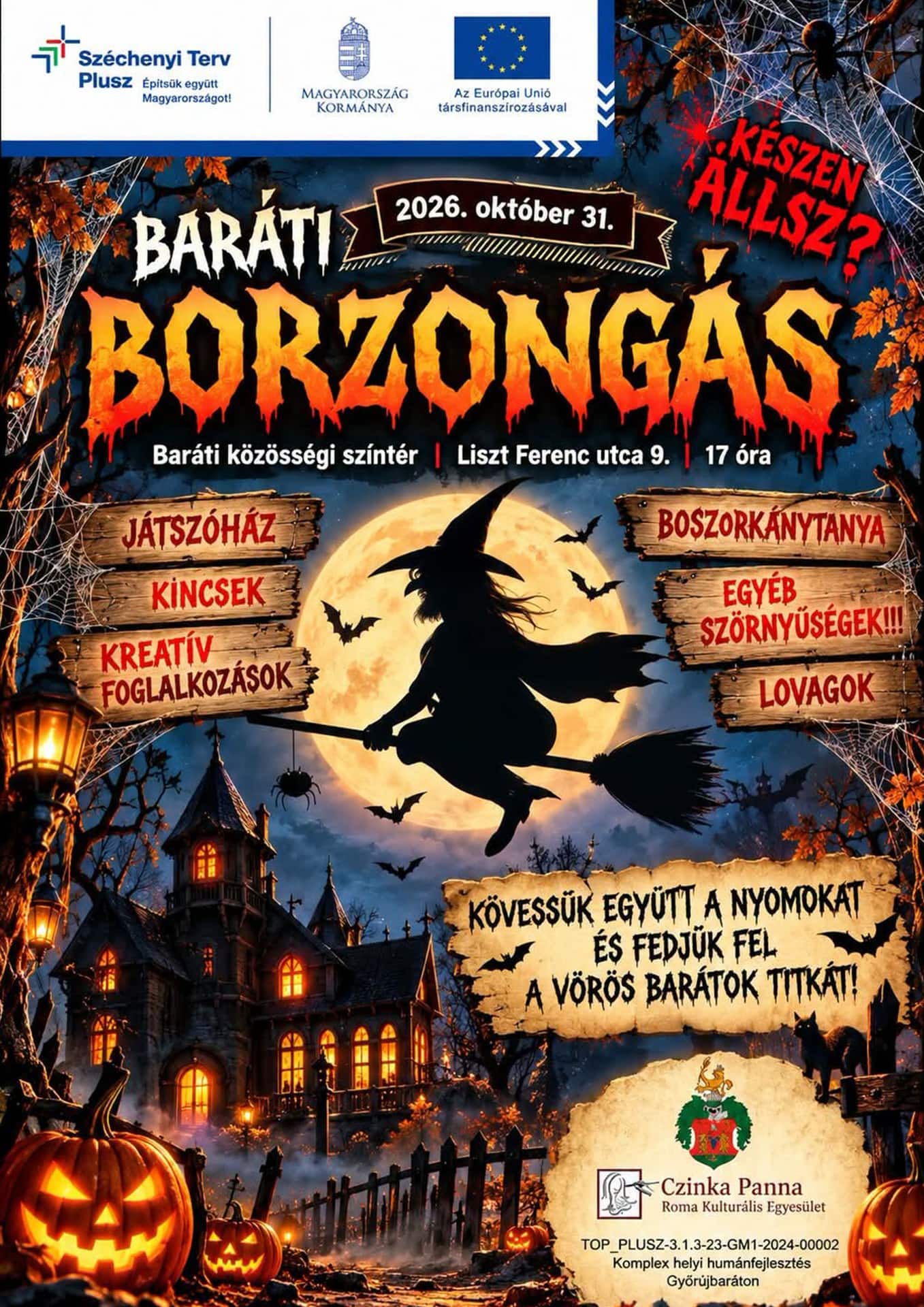 Baráti Borzongás - 2026.10.31.